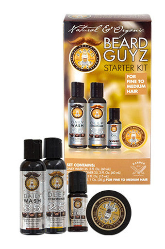 Beard Guyz-6 Starter Kit Fine/Medium(inner 4pcs)