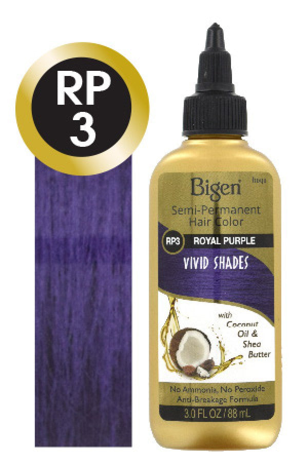 Bigen-24 Semi-Permanent Color Vivid Shades RP3 Royal Purple