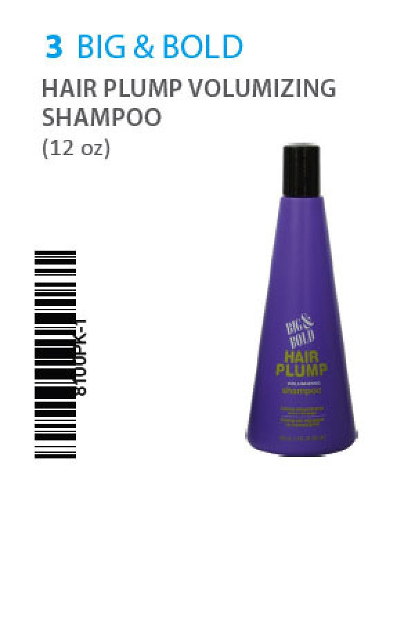 Big& Bold-3 Hair Plump Shampoo(12oz)