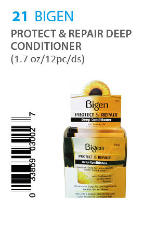 Bigen-21 PROTECT & REPAIR DEEP CONDITIONER (1.7oz/12pc/ds)