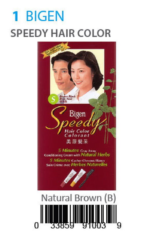 Bigen-1 Speedy Hair Color Natural Brown(B)