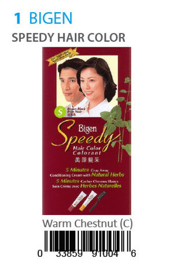 Bigen-1 Speedy Hair Color Warm Chestnut(C)