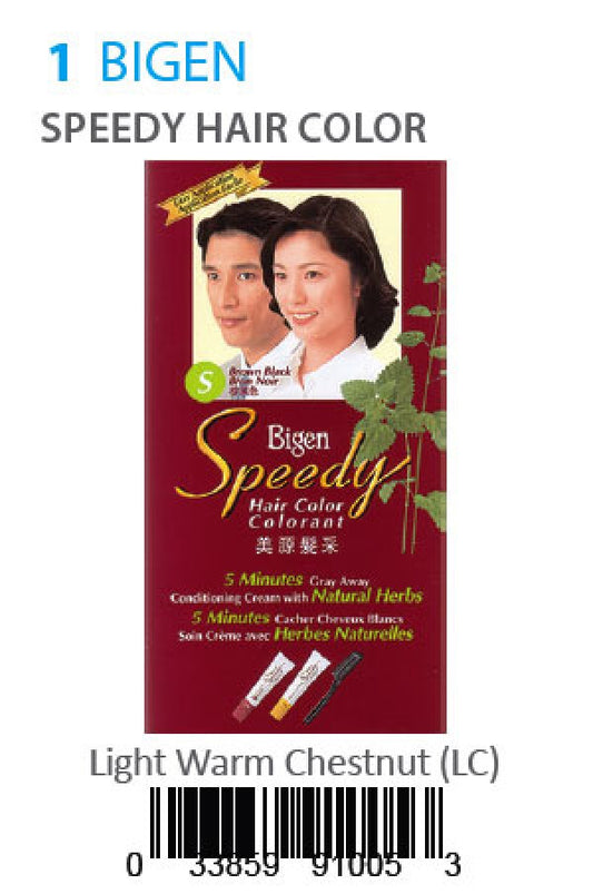 Bigen-1 Speedy Hair Color Light Warm Chestnut(LC)