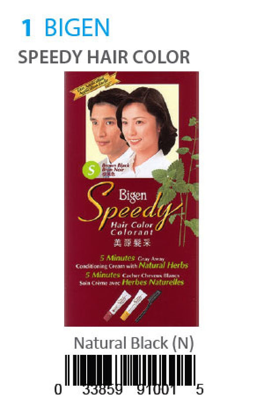 Bigen-1 Speedy Hair Color Natural Black(N)