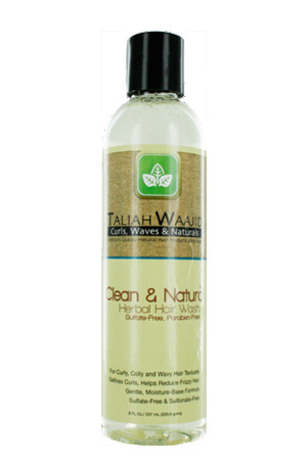 Taliah Waajid-28 Clean & Natural Herbal Hair Wash (8oz)