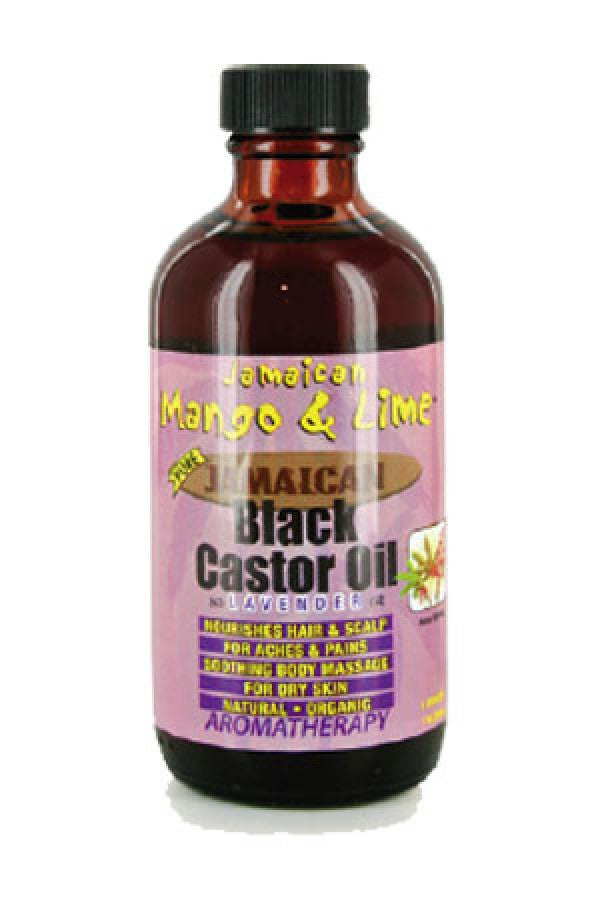 Mango & Lime-55 Black Castor Oil - Lavender (4oz)