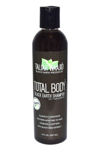 Taliah Waajid-3 Black Earth Products Total Body Black Earth Shampoo -8oz