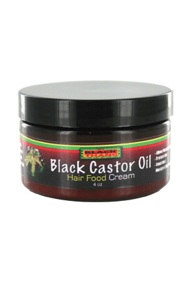 Black Thang-3 Black Castor Oil Hair Food Cream (4oz)