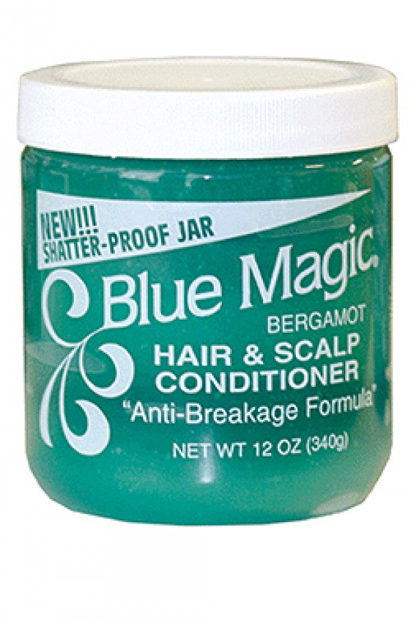 Blue Magic-2 Bergamot Hair & Scalp Conditioner (12 oz)