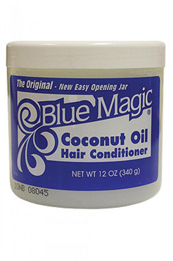 Revitalisant capillaire à l'huile de noix de coco Blue Magic-10 (12 oz)