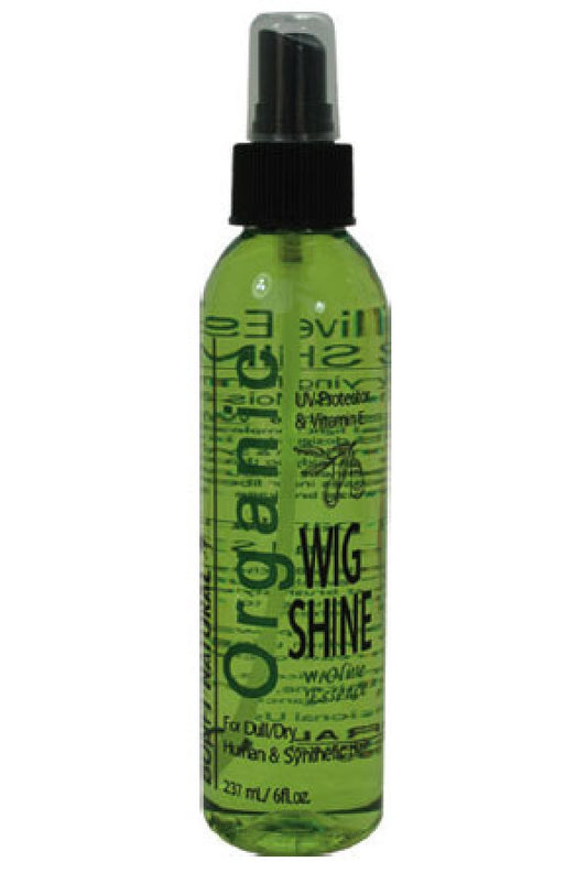 Bonfi Natural-4 Organic Wig Shine w/ Olive Essence (6oz)