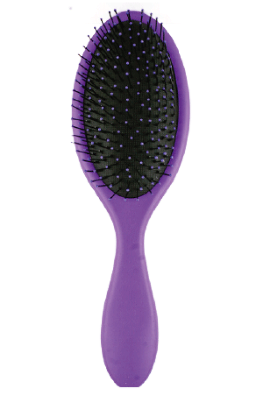 LIZ Oval Cushion Brush PurpleBR3232 -pc