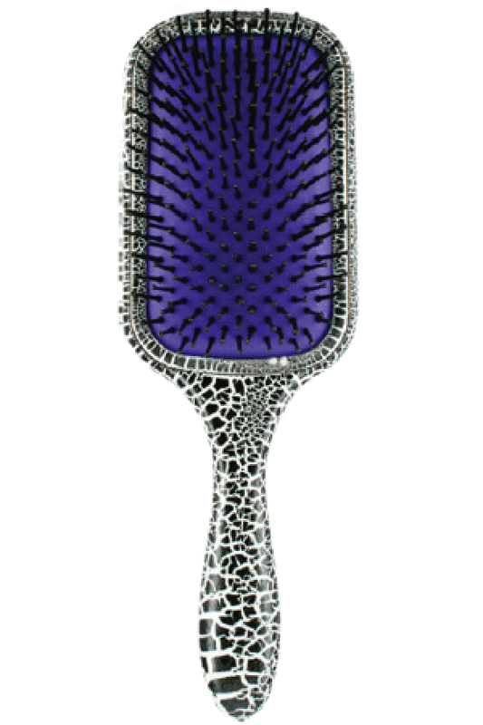 LIZ Cushion Paddle Brush Black CrackBR3239 -pc