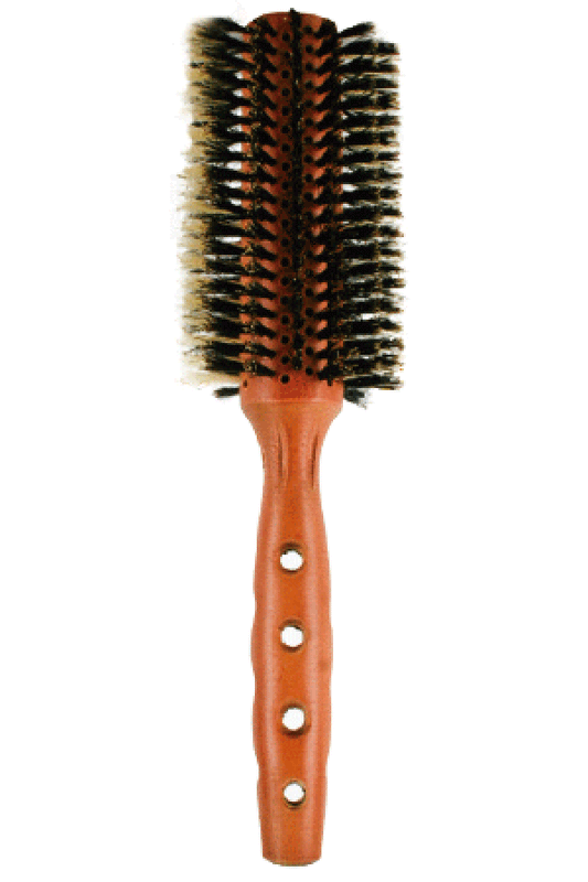 LIZ Boar Bristles Wooden Brush 1"BR3250 -pc