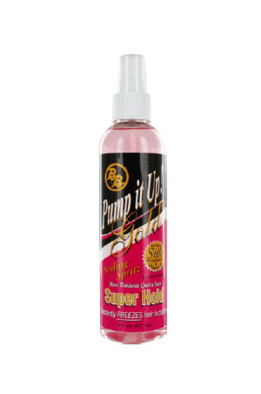 Bronner Bros-5 Pump It Up Gold Supper Hold (8oz)