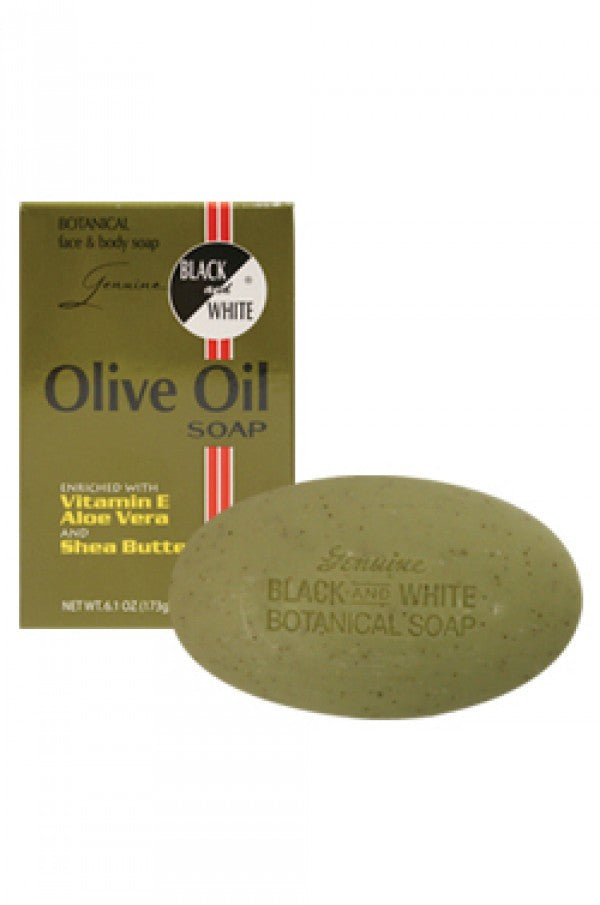 Black & White-6 Olive Oil Soap (6.1 oz)