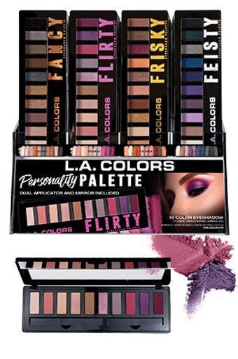 L.A Colors Personaliy Eye Palette (4 palettes/ 12pcs)