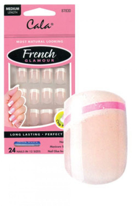 Cala- Medium Length French Glamour Nail Kit 87839