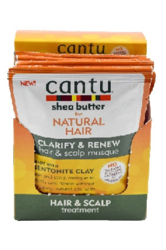 Cantu-61 Bentonite Clay  (1.5 oz x 6pc)