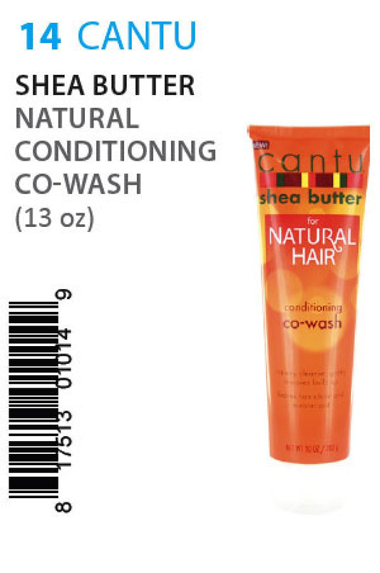 Cantu-14 Shea Butter Natural Conditioning Co-Wash (10oz)