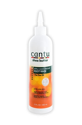 Cantu-58 乳木果油根部冲洗液+茶树油（12 盎司）