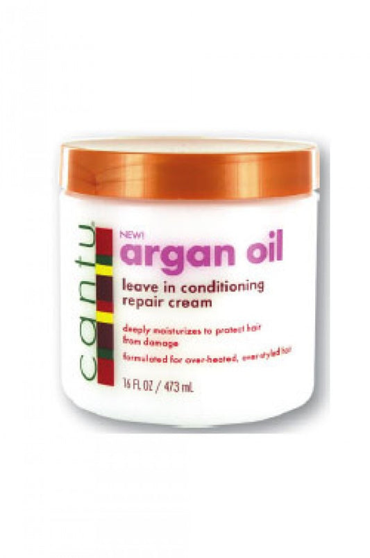 Cantu-15 Argan Oil Leave In Conditioning Repair Cream (16oz)