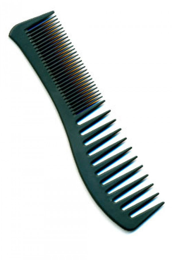 Carbon fiber 8" Curved Handle Comb CFC-04039