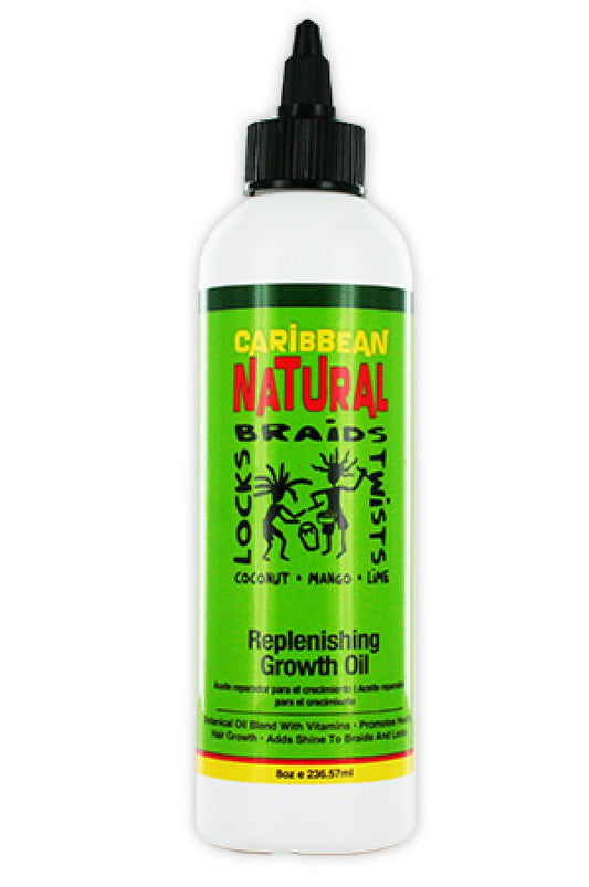Caribbean Natural-5 Caribbean Replenishing Growth Oil (8oz)