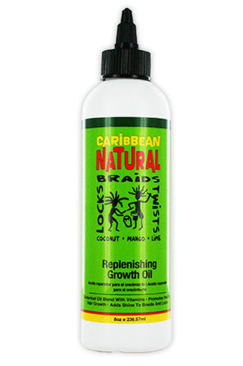 Caribbean Natural-5 Caribbean Replenishing Growth Oil (8oz)