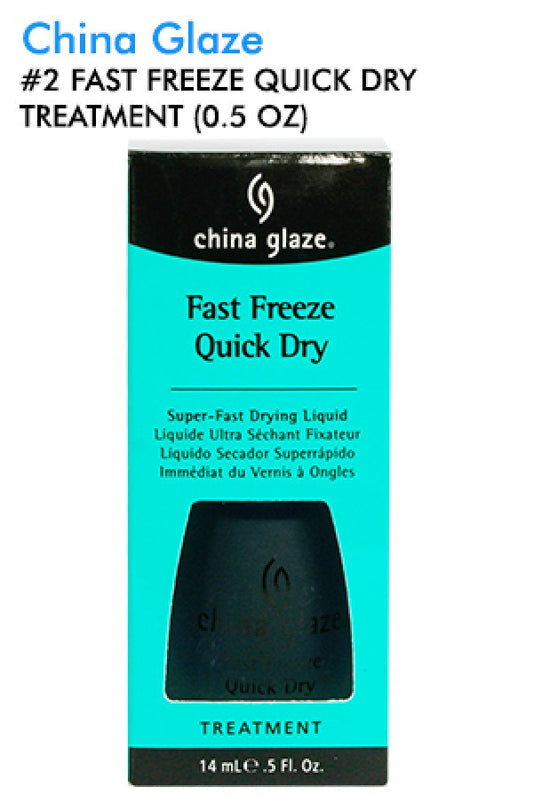 China Glaze-2 Fast Freeze Quick Dry Treatment (0.5 oz)