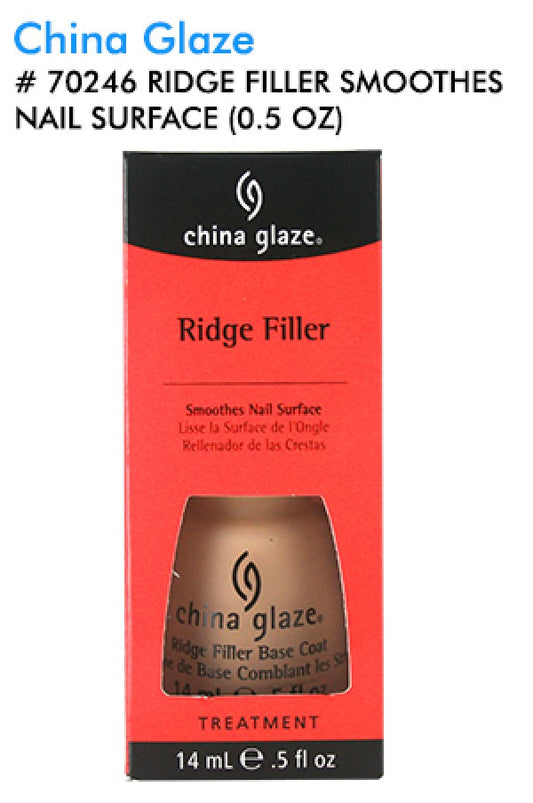 China Glaze-70246 Ridge Filler Smoothes Nail Surface (0.5 oz)