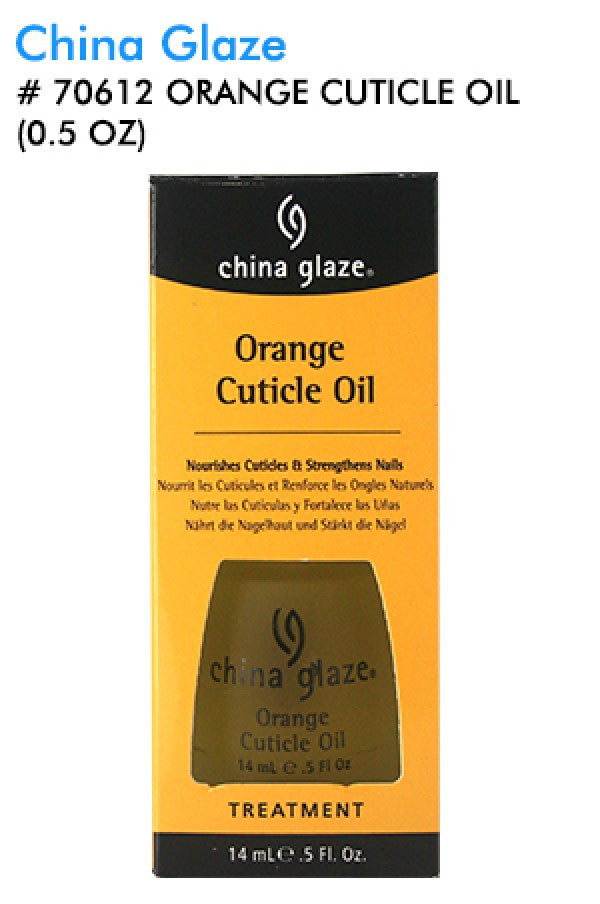 China Glaze-70612 Orange Cuticle Oil (0.5 oz)