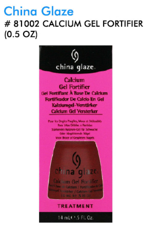 China Glaze-81002 Calcium Gel Fortifier (0.5 oz)