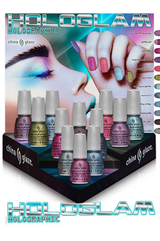 China Glaze HOLOGRAPHIC -pc