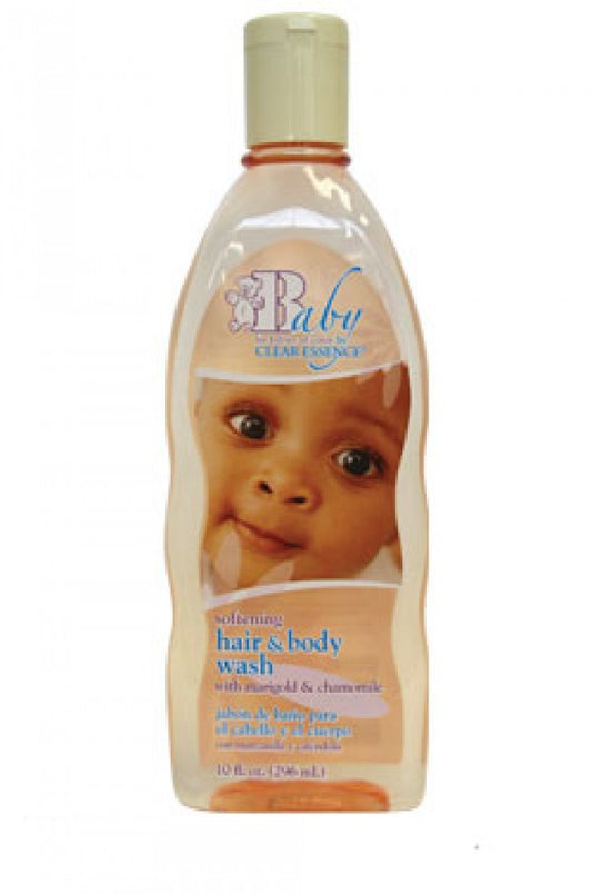 Clear Essence-24 Baby for Babies of Color Softening Hair & Body Wash (10 oz)