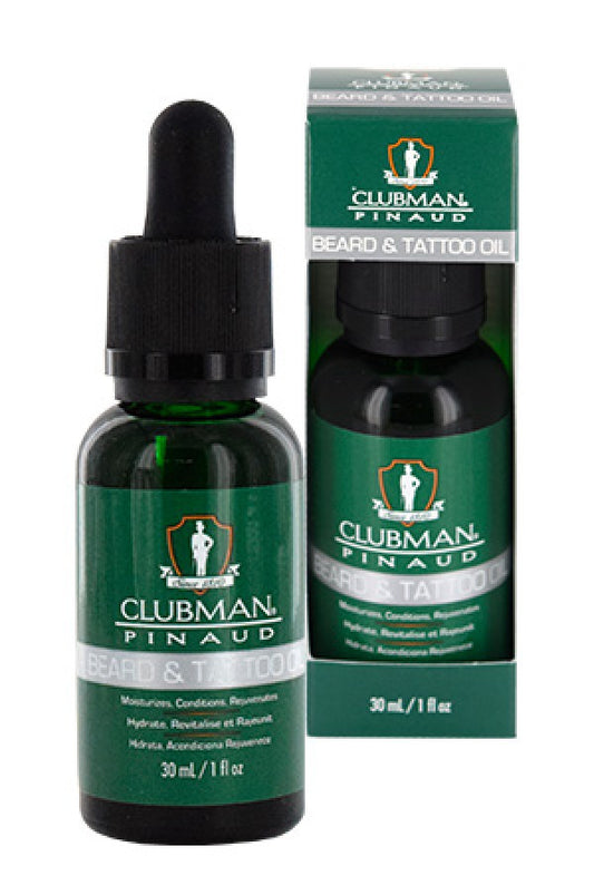 Clubman-10 Pinaud Beard & Tattoo Oil (1oz)