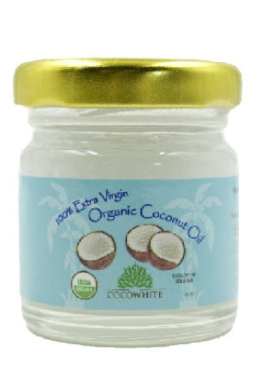 Cosmething-1 Coco White 100% Organic Coconut Oil (24 x 1 oz)