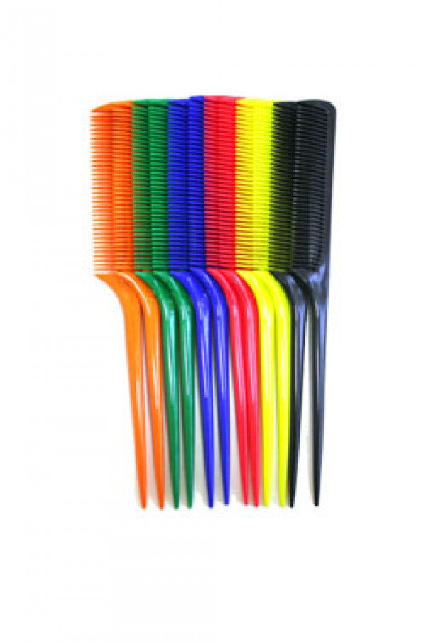 Magic Gold Flexible Rat Tail Comb 2076 Black-dz