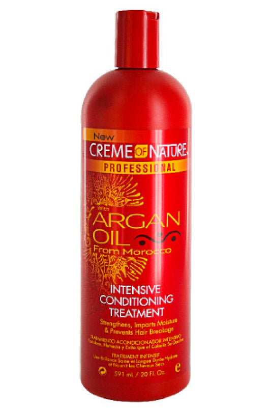 Creme of Nature-64 ARGAN OIL FROM MOROCCO Intensive Conditioning Treatment 20oz