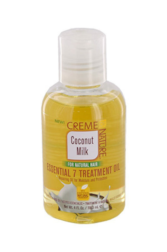 Creme of Nature-101 Coconut Milk Essential 7Treatmen Oil(4oz)