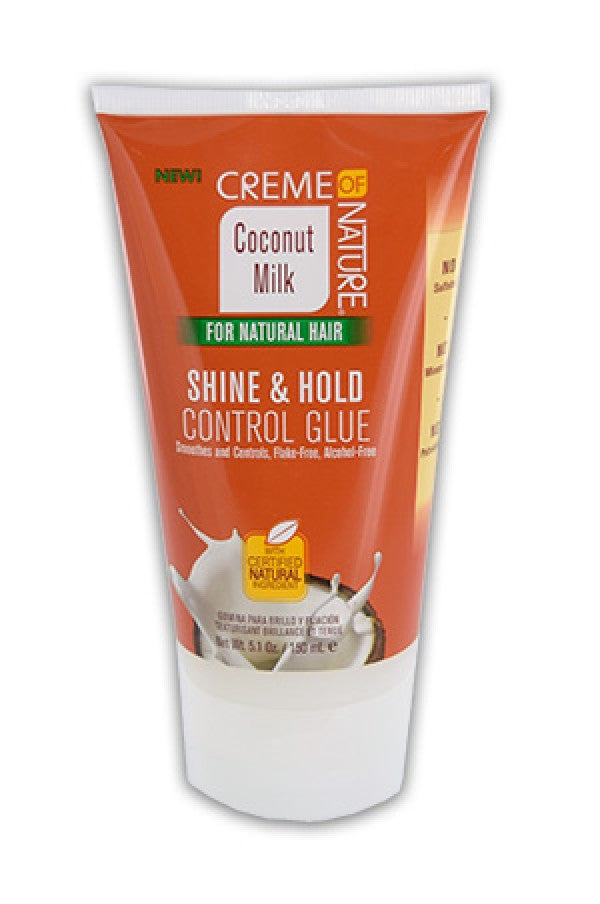 Creme of Nature-103 Coconut Milk Shine & Hold Control Glue(5.1oz)