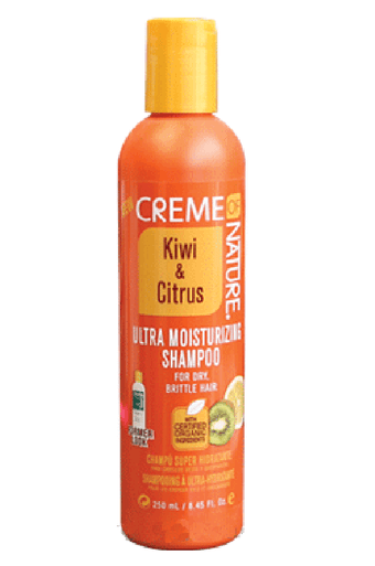 Creme of Nature-34 Shampooing ultra hydratant au kiwi et aux agrumes (8,45 oz) pour cheveux secs et cassants