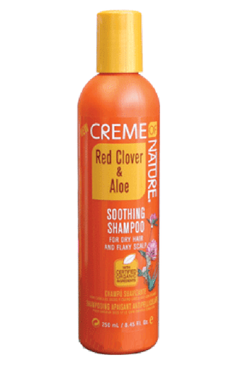 Creme of Nature-30 Shampoing apaisant au trèfle rouge et à l'aloès (8,45 oz)
