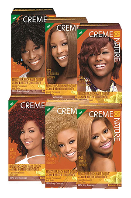 Creme of Nature-82 Moisture-Rich Hair Color with Shea Butter Conditioner
