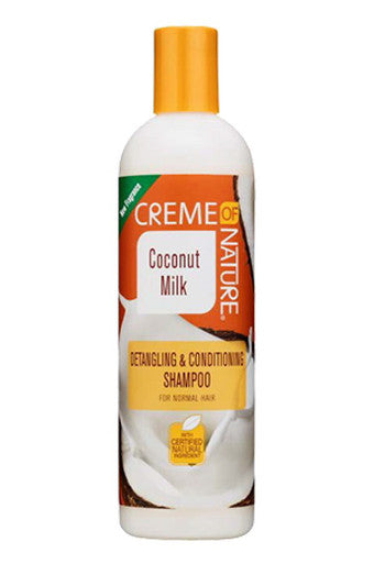 Creme of Nature-83 Shampoing démêlant et revitalisant au lait de coco (12 oz)