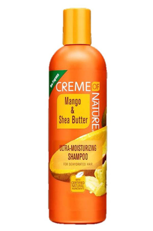 Creme of Nature-86 Mango & Shea Butter Ultra Moisturizing Shampoo (12oz)