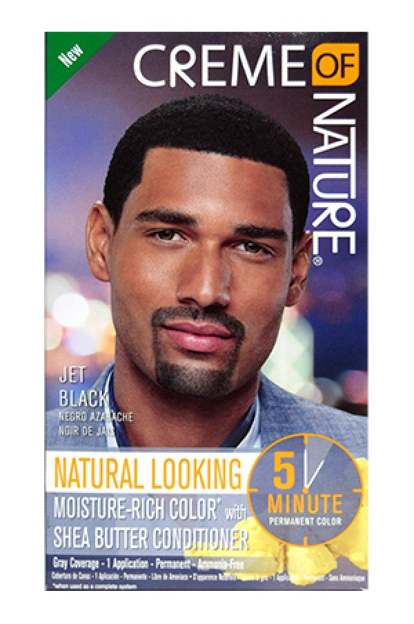 Creme of Nature-95 Men's Liquid Hair Color-  3 Jet Black
