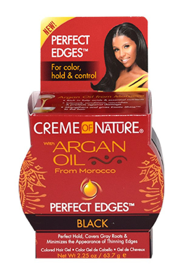 Creme of Nature-96 Perfect Edges Black (2.25oz)