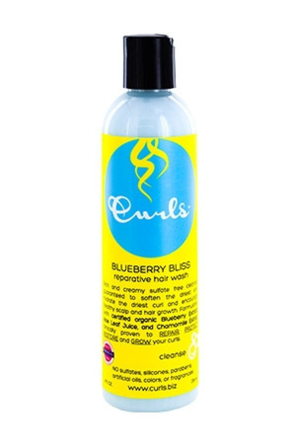 Curls-12 Blueberry Bliss Reparative Hair Wash (8 oz)