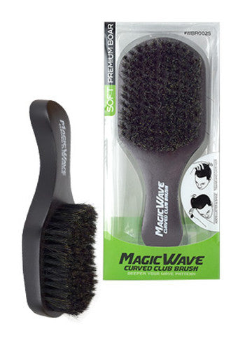 WBR002S Magic Curved Wave Club Brush w/Handle(=90296)-pc